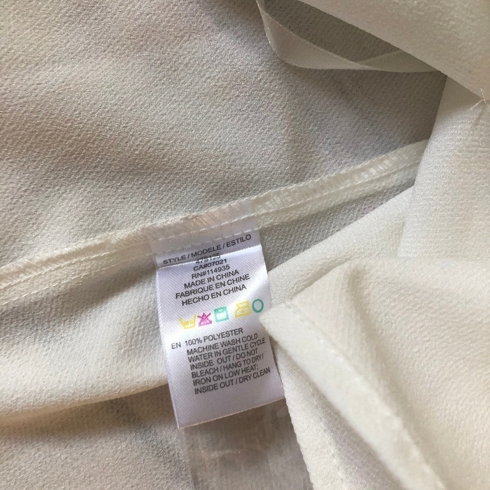 RD Style  Stitch Fix Halter Neck Blouse Size SP - Picture 4 of 5